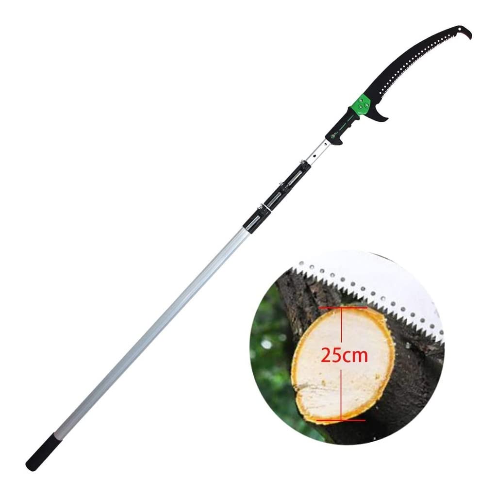 **3m Extendable Telescopic Pole Saw - High Reach Pruning Tool for Tree Trimming, Branch Cutting & Landscaping | Perfect for Fruit Trees, Tall Hedges & Garden Maintenance**