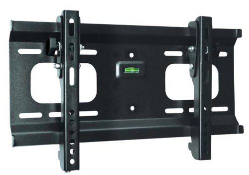 Ultra-Slim Black Adjustable Tilt Wall Mount Bracket for Samsung SyncMaster 2443BWT 24-Inch LCD Monitor & HDTV - Low Profile Space-Saving Design - Perfect for Home Office, Gaming Setup, and Living Room Entertainment