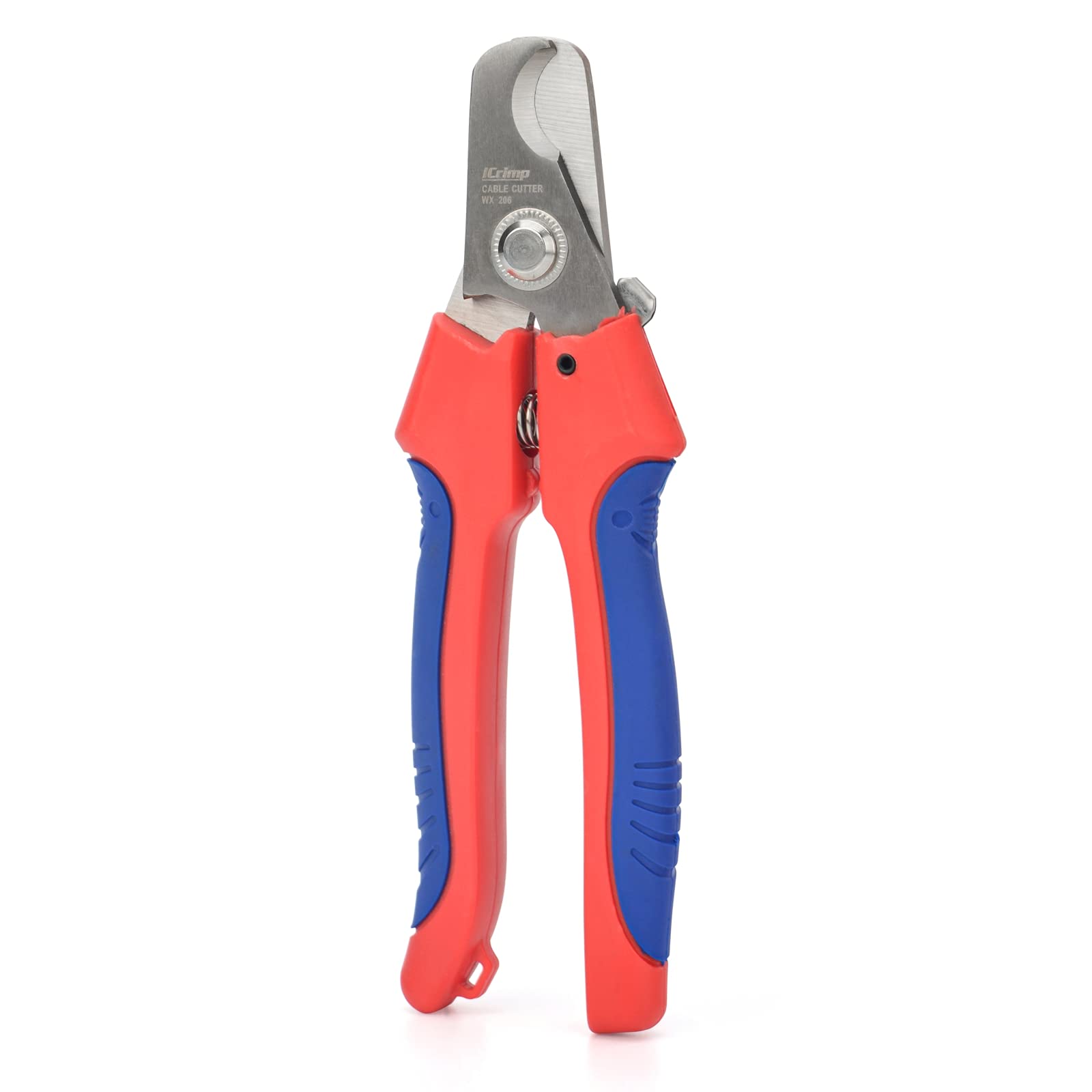 iCrimp 6.5-Inch Professional Wire Cable Cutter - Heavy Duty Shear Cutter for Aluminum, Copper & Communication Cables | Perfect for Electrical Work, DIY Projects & Network Installations