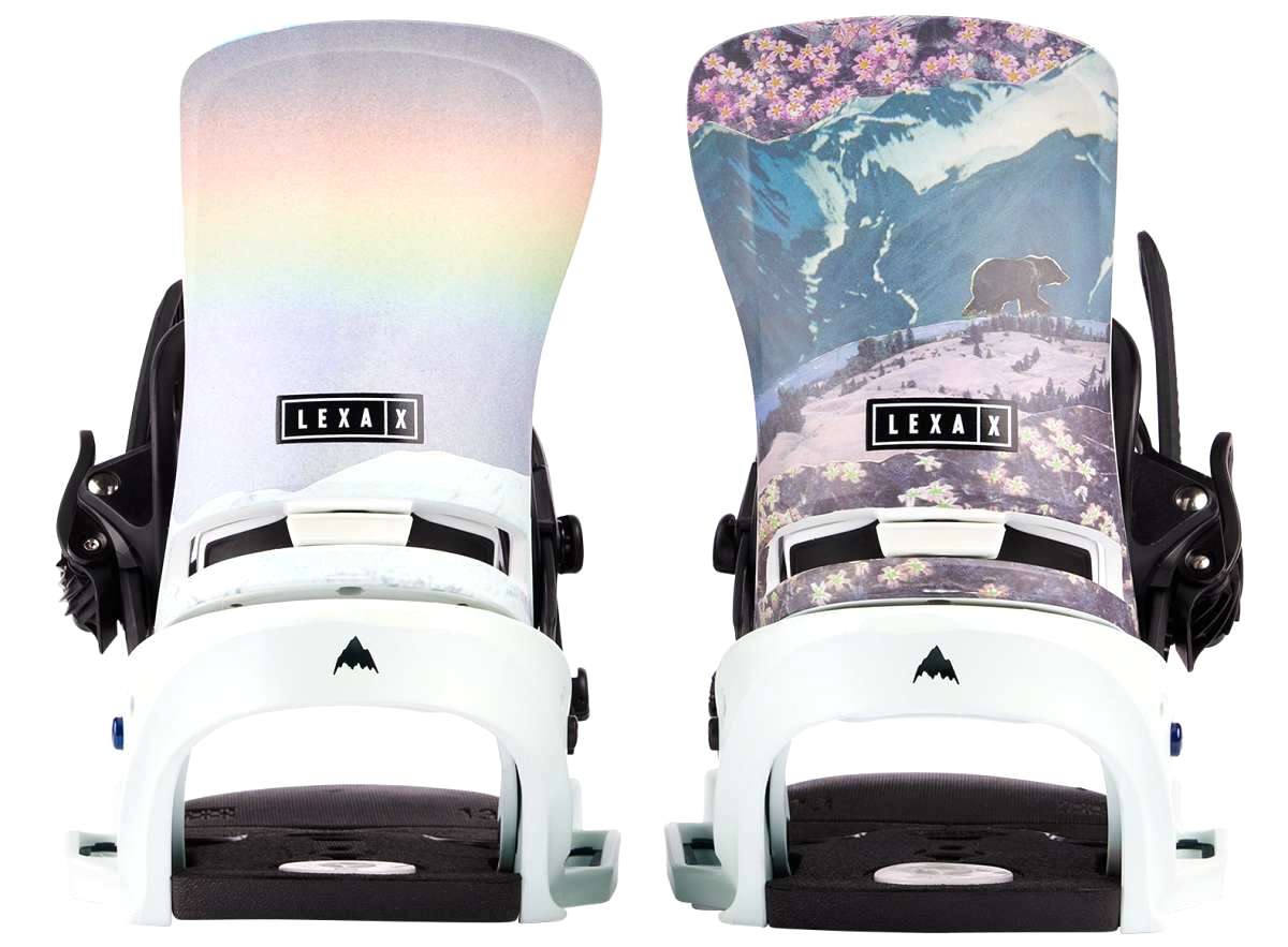 Burton Women's Lexa X EST Snowboard Binding 2023 - High-Performance Snowboard Bindings for Women | Perfect for All-Mountain Riding & Freestyle Snowboarding
