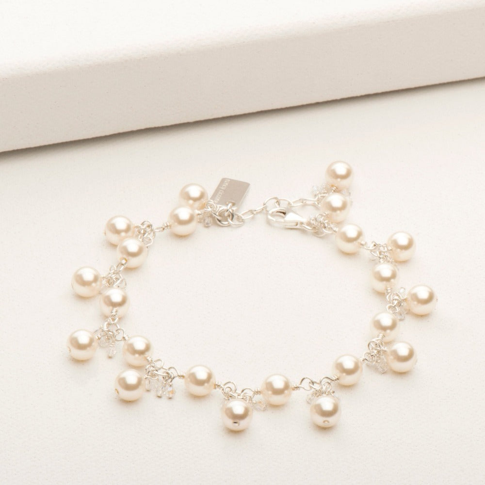 Emma Bracelet for Women - Elegant Adjustable Beaded Jewelry Gift for Her - Perfect for Parties, Weddings & Everyday Wear