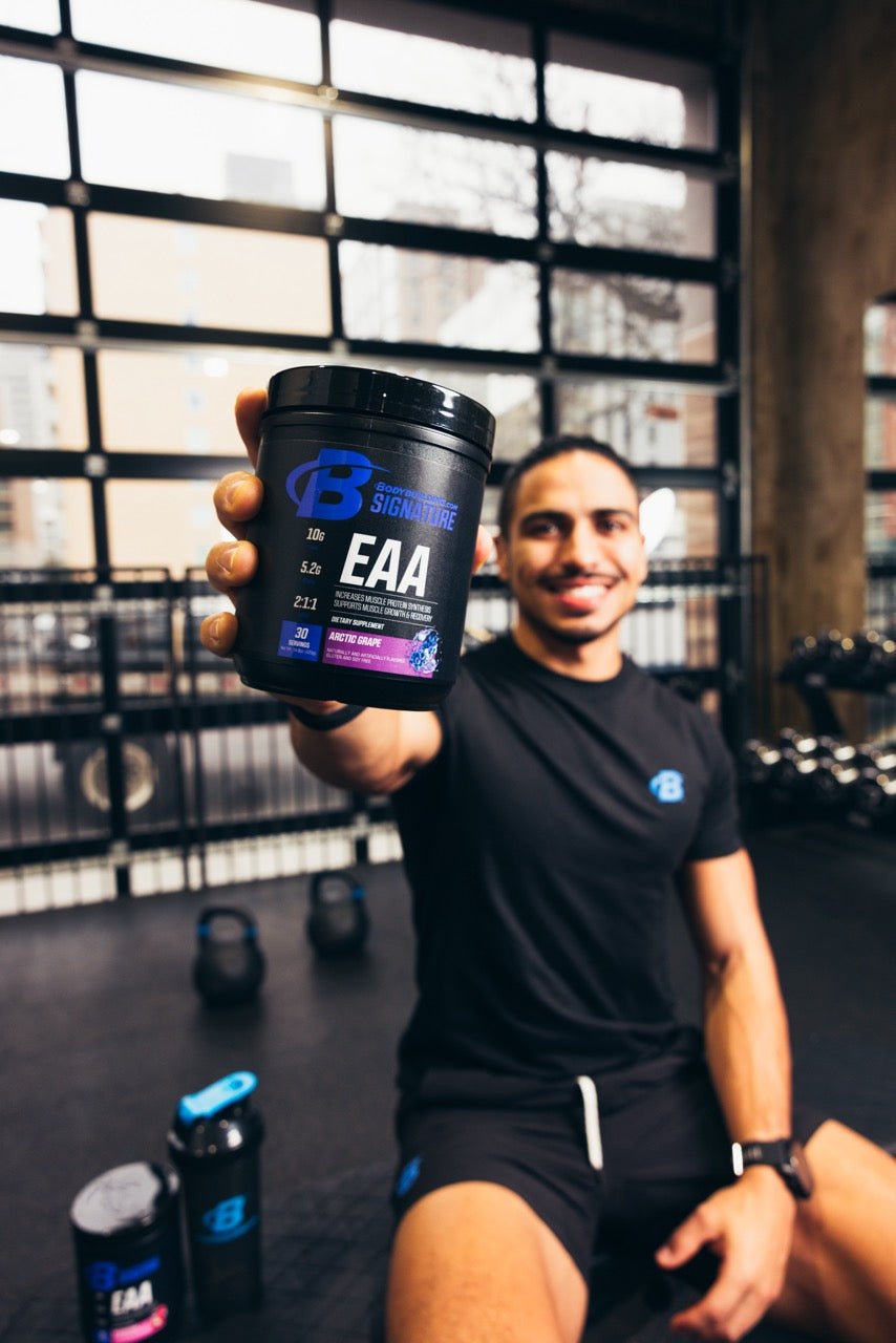 Bodybuilding.com Signature Essential Amino Acids (EAA) Supplement - Pre & Post Workout Recovery for Muscle Growth & Performance Enhancement
