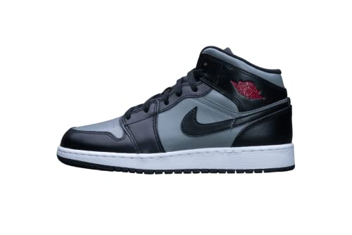 Black/Gym Red-particle Grey