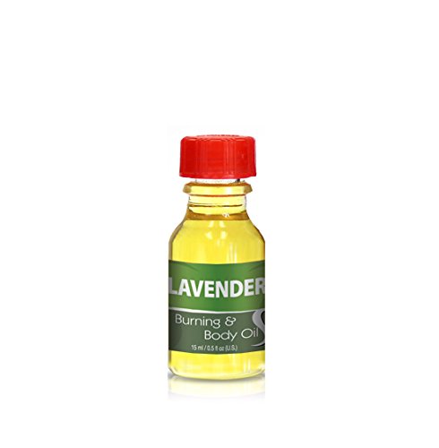 Lavender Body Oil for Massage & Relaxation - 0.5 oz Natural Aromatherapy Essential Oil for Skin Care, Stress Relief & Spa Treatments - Perfect for Home Spa, Yoga & Bedtime Relaxation