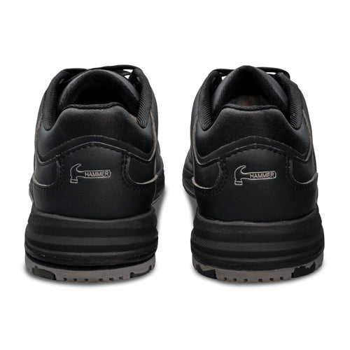 Fierce Men's Black Left Handed Bowling Shoes - Professional Hammer Brand for League & Tournament Play - Perfect for Left-Handed Bowlers Seeking Comfort & Performance
