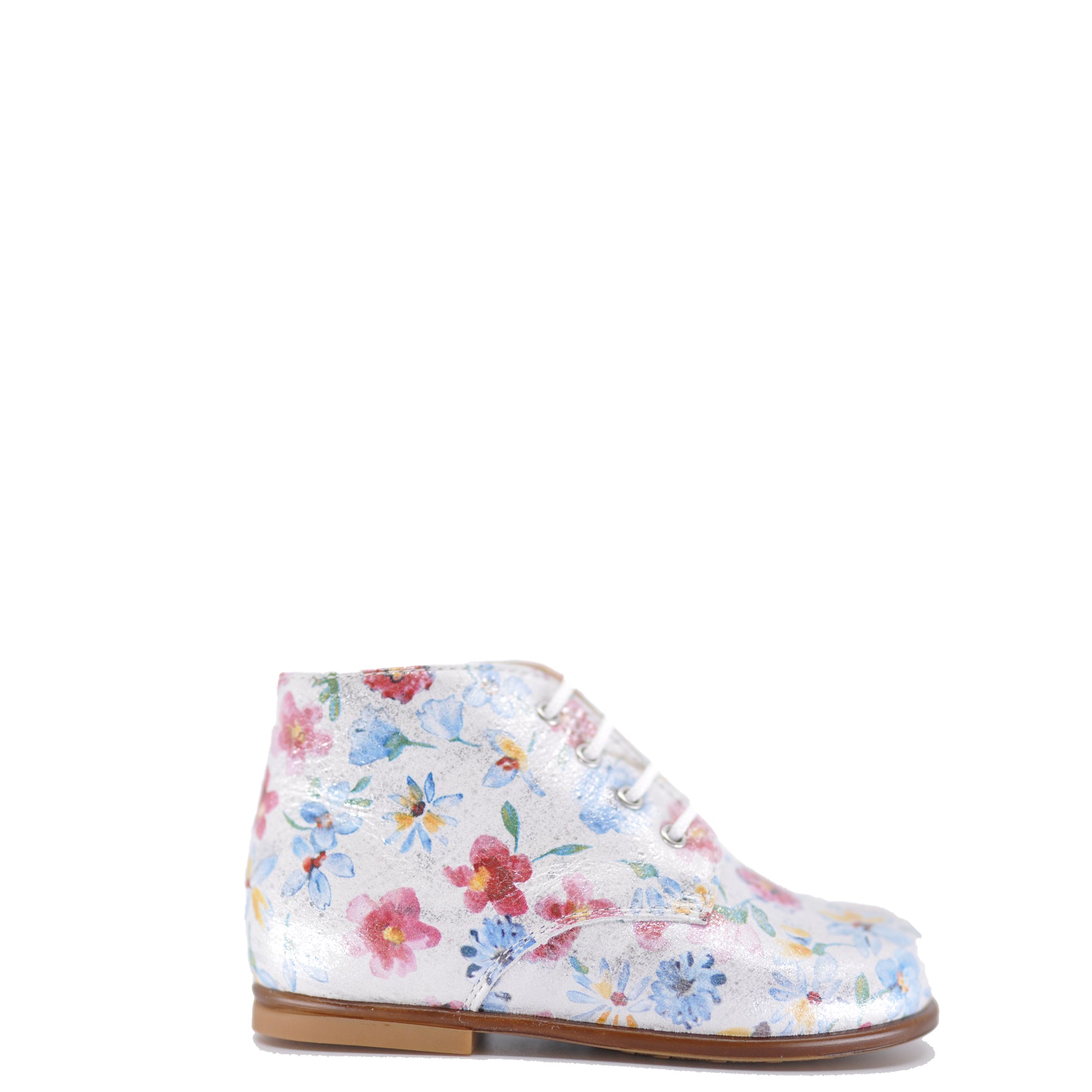 Beberlis Women's Pink Floral Lace Up Ankle Boots - Stylish Spring & Fall Fashion for Casual Outings and Date Nights
