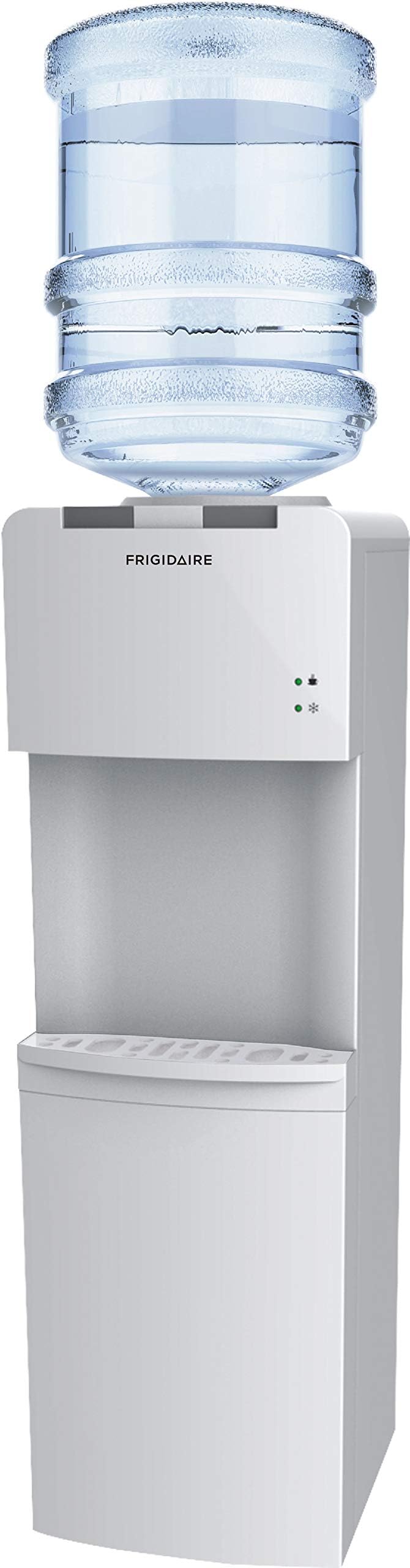 Frigidaire EFWC498 Top Load Hot & Cold Water Cooler Dispenser - 3/5 Gallon Bottles, White (11