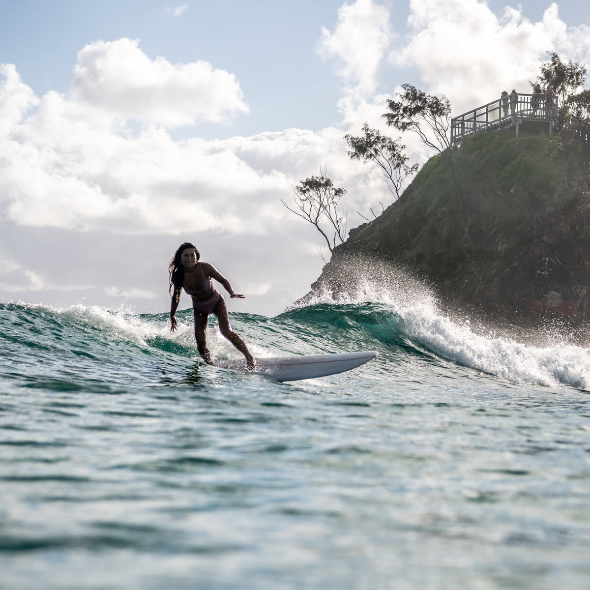 Aloha Pintail Noserider 9'6 Surfboard - Premium PU PVC Construction for Smooth Rides | Perfect for Longboard Surfing & Wave Riding in Hawaii