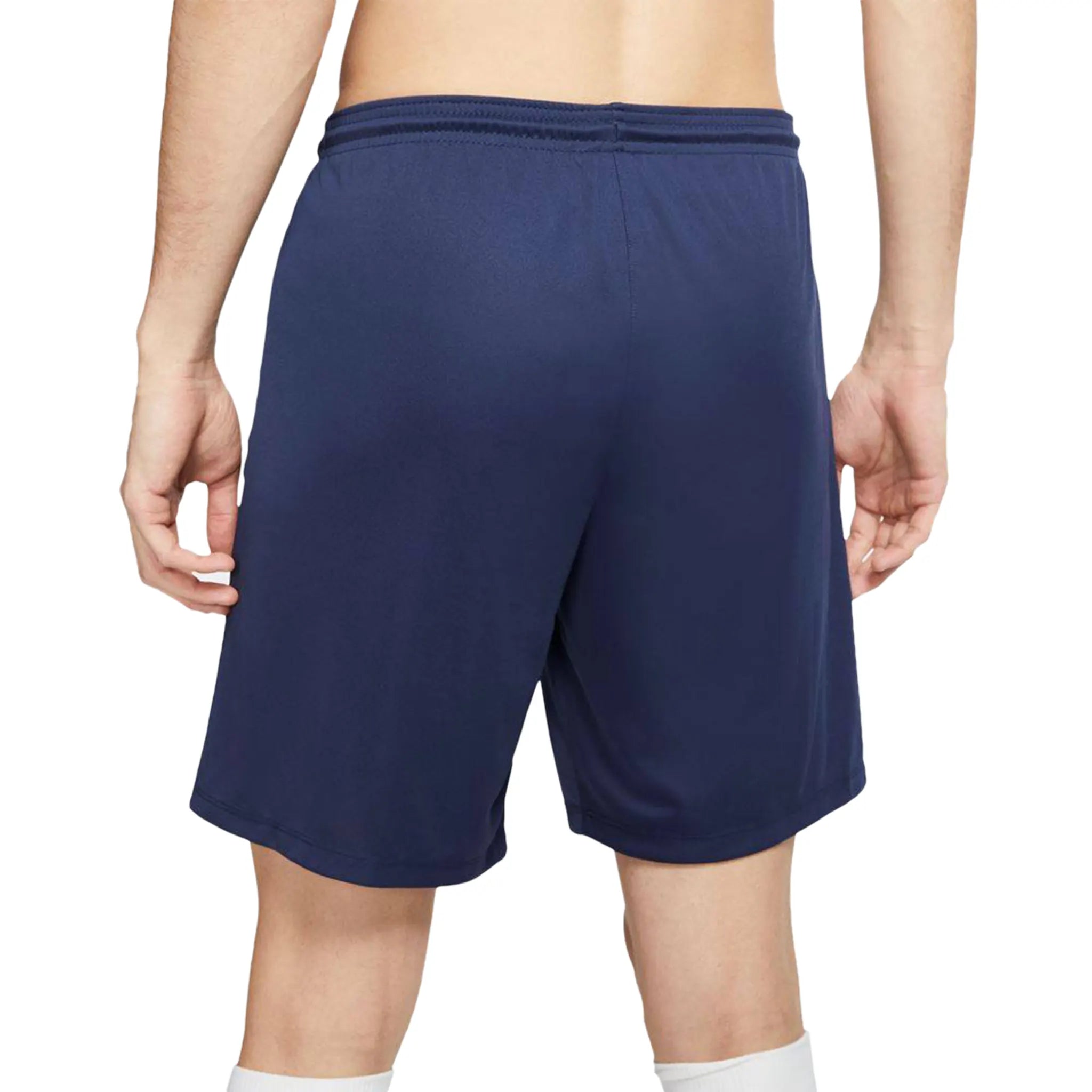 Nike Dri-FIT Park III Running Shorts for Men - Breathable Athletic Shorts with Pockets, Midnight Navy/White - Perfect for Gym, Jogging & Outdoor Sports