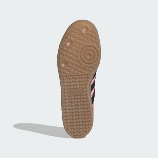 Adidas Men's Samba OG Messi Soccer Cleats - Pink & Black | Lightweight Football Shoes for Artificial Turf & Street Play