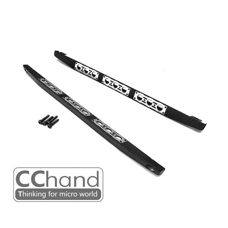 1/10 Gelande II G2 D110 RC Rock Crawler Metal Side Pedal Step Spare Parts - DIY Upgrade for Off-Road Crawling & Trail Driving Scenes