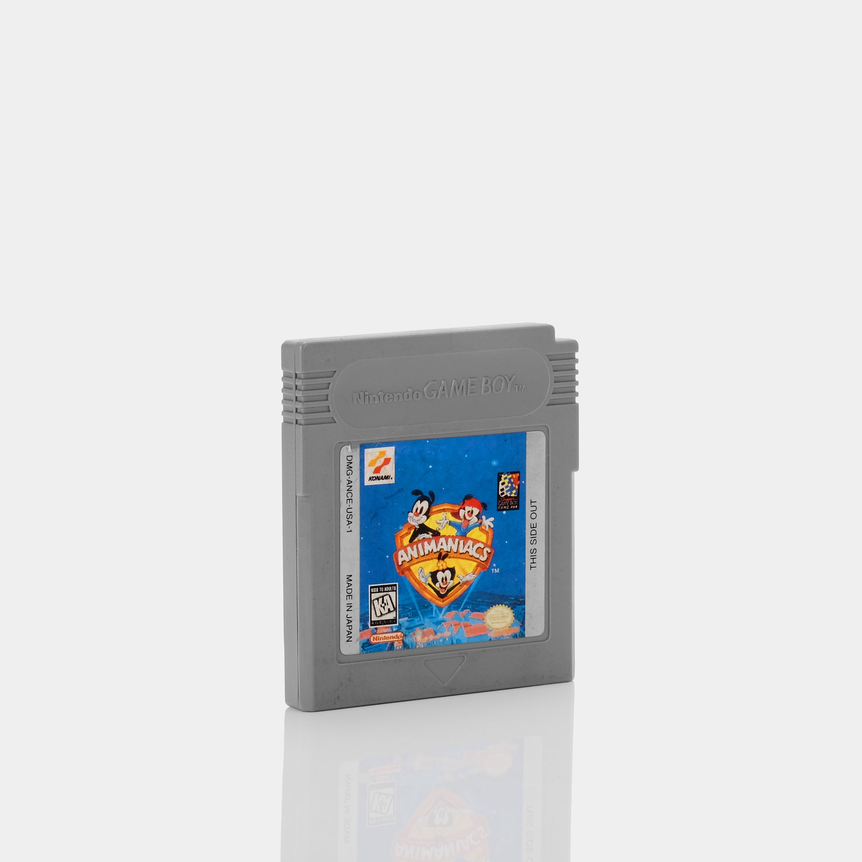 Animaniacs Classic Game Boy Video Game Cartridge - Retro Nintendo GB Game for Collectors & Fans | Perfect for Gaming Nostalgia & Vintage Collections