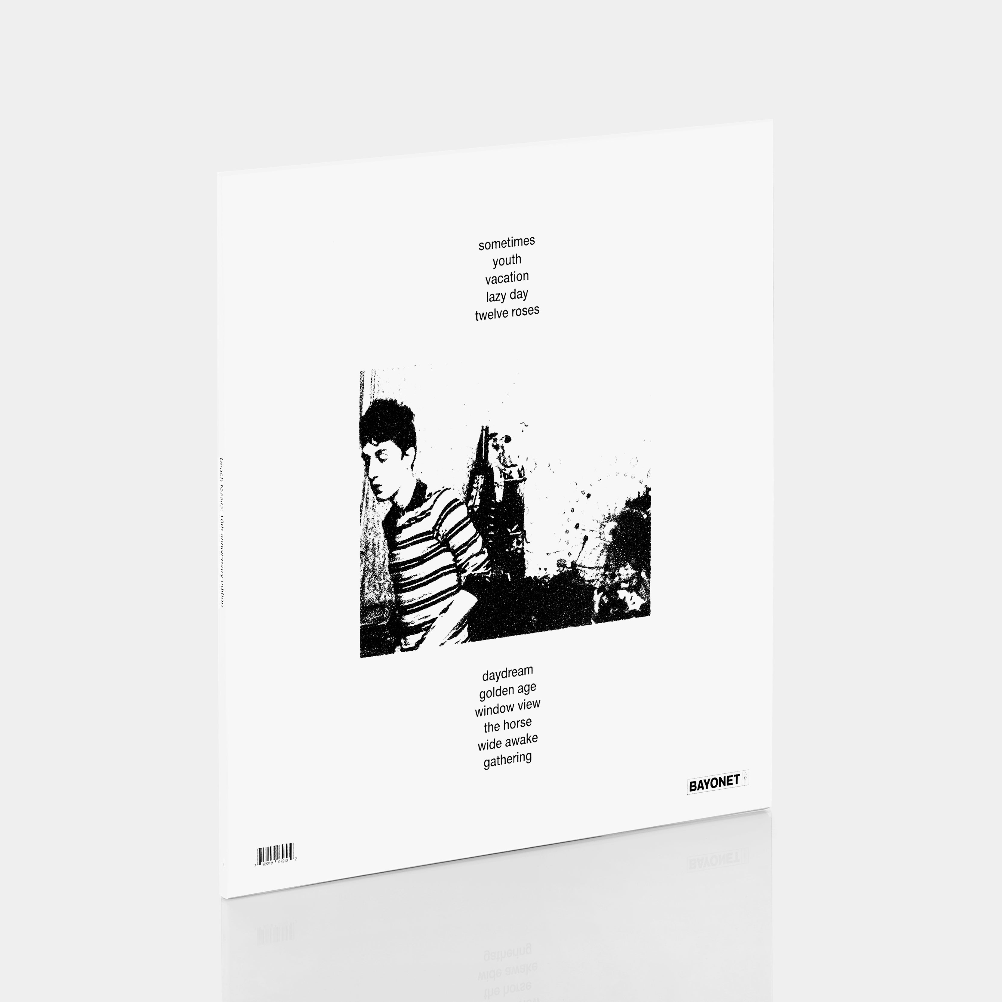 Beach Fossils 10th Anniversary Edition Seafoam Swirl LP Vinyl Record + Red 7