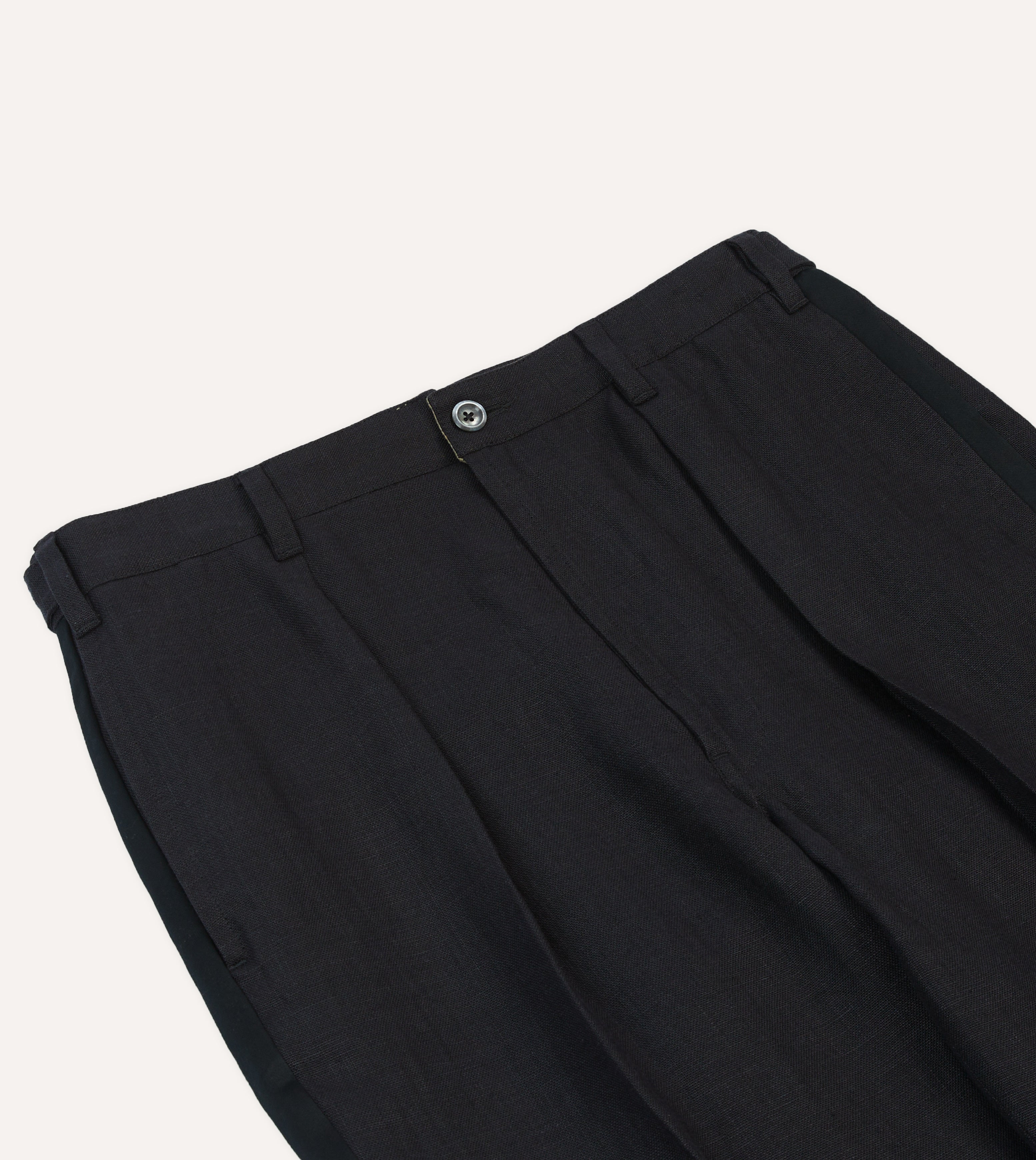 Black Linen Pants for Women - Comfortable Casual Dinner Trousers for Board Games Night, Party & Lounge Wear - Breathable & Stylish Summer Pants