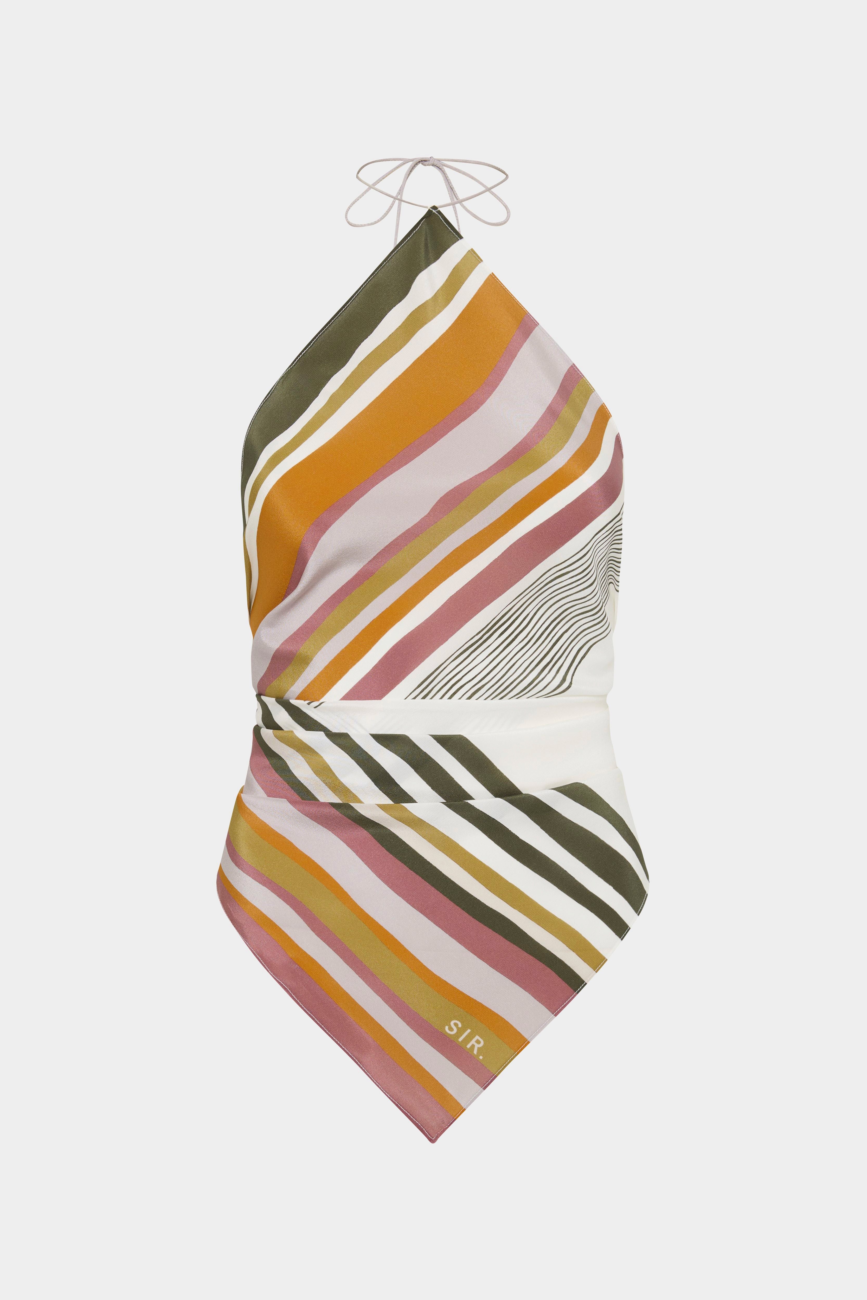 Caprera Scarf Milazzo Stripe - Soft & Stylish Winter Fashion Accessory for Women - Perfect for Cold Weather, Outfits & Gifts