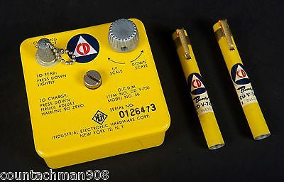 Civil Defense CD V-777 Radiation Detection Kit - Portable Geiger Counter for Emergency Preparedness, Nuclear Safety & Survival Gear - Ideal for Home, Outdoor & Disaster Scenarios