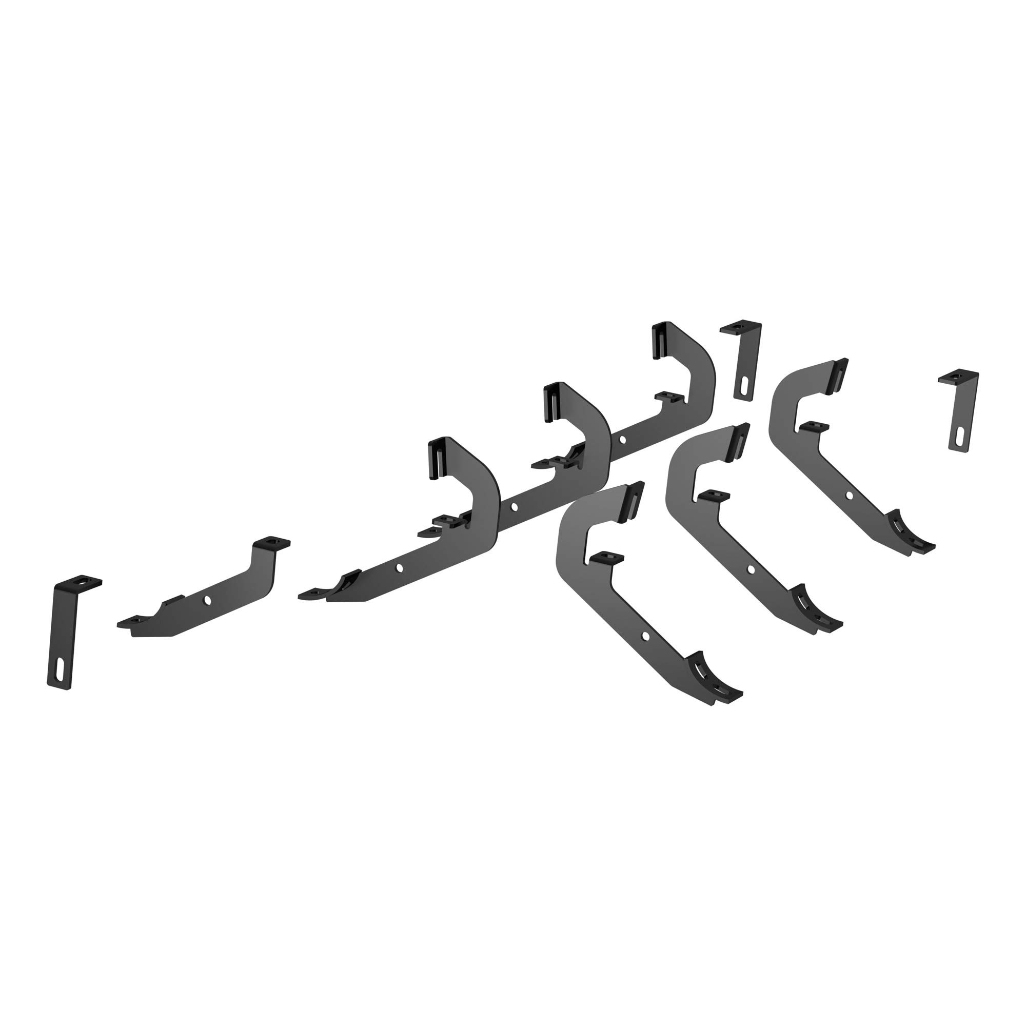 ARIES 364046 4-Inch Black Powder-Coated Steel Oval Nerf Bars Wheel to Wheel - Heavy Duty Side Steps for Trucks, SUVs & Off-Road Vehicles