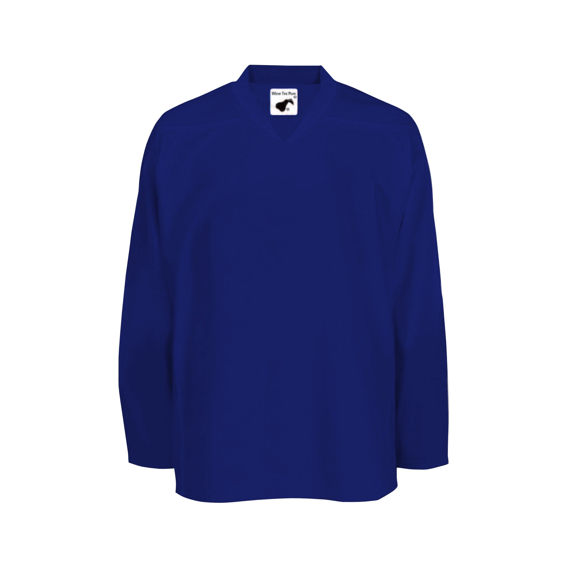 Pearsox Air Mesh Hockey Jersey - Breathable & Lightweight Performance Jersey for Men & Women - Royal Blue - Perfect for Ice Hockey, Street Hockey & Sports Fans