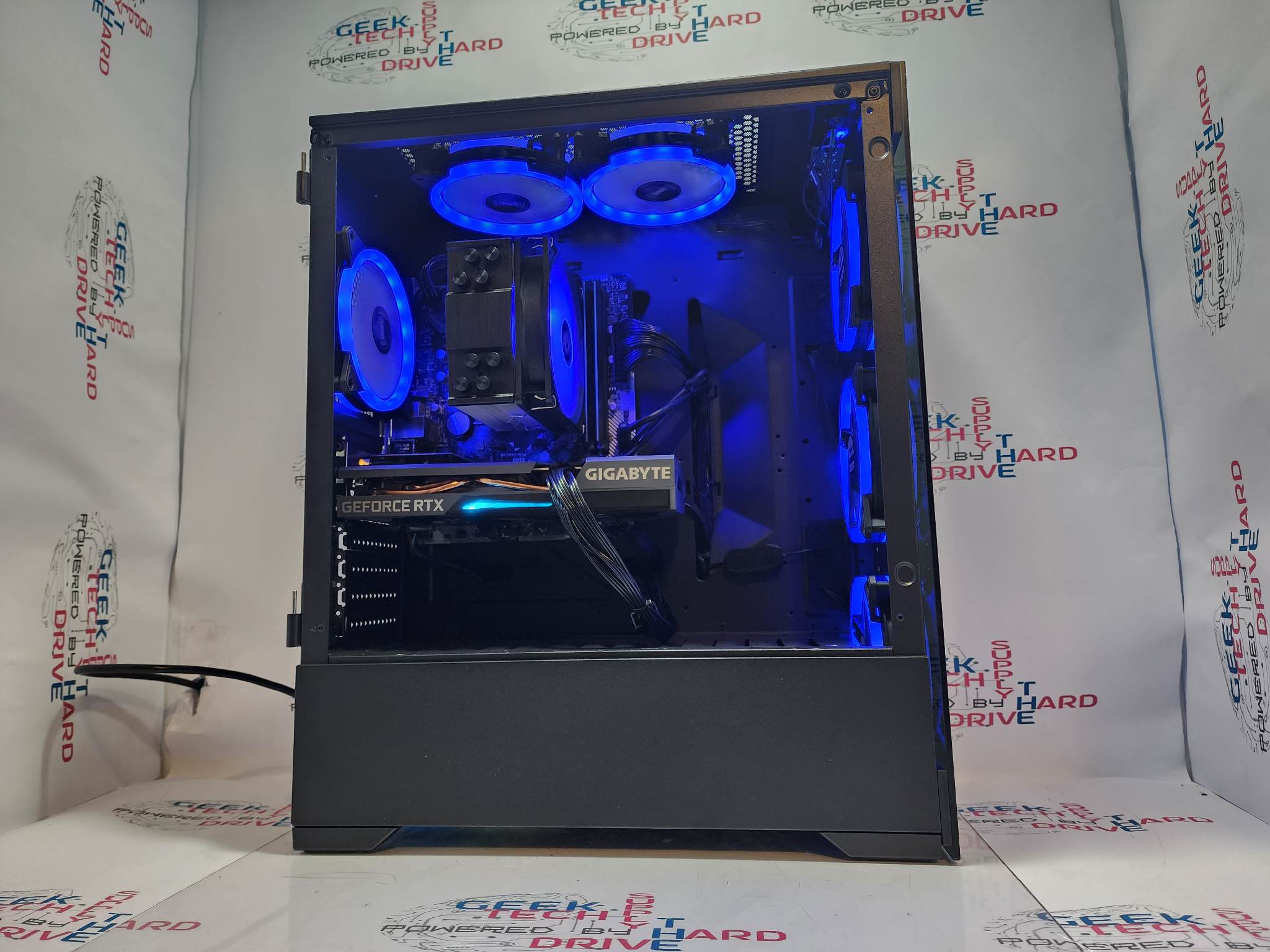 Custom Gaming PC Desktop Computer - AMD Ryzen 7 7800X3D, 2TB SSD, 32GB DDR5 RAM, NVIDIA RTX 4060, Black Vog A620M - Perfect for 4K Gaming, Streaming & VR