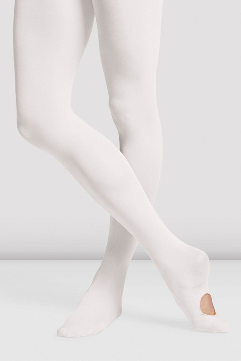 Girls' Convertible Tights - Seamless Leggings to Pants for Dance, Yoga & Everyday Wear | Stretchy & Comfortable Toddler to Teen Sizes