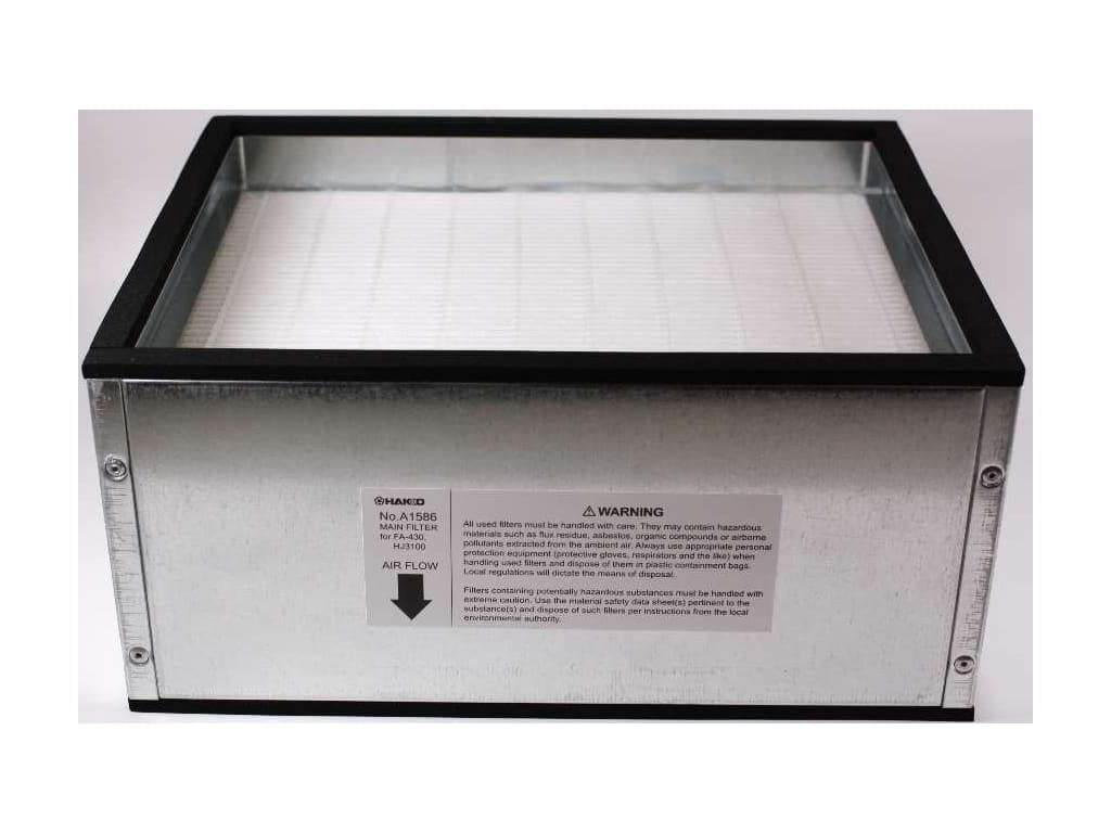 Fume Extractor Replacement Main Filter for Soldering, Welding & 3D Printing - High Efficiency Air Purification for Workshops & Labs