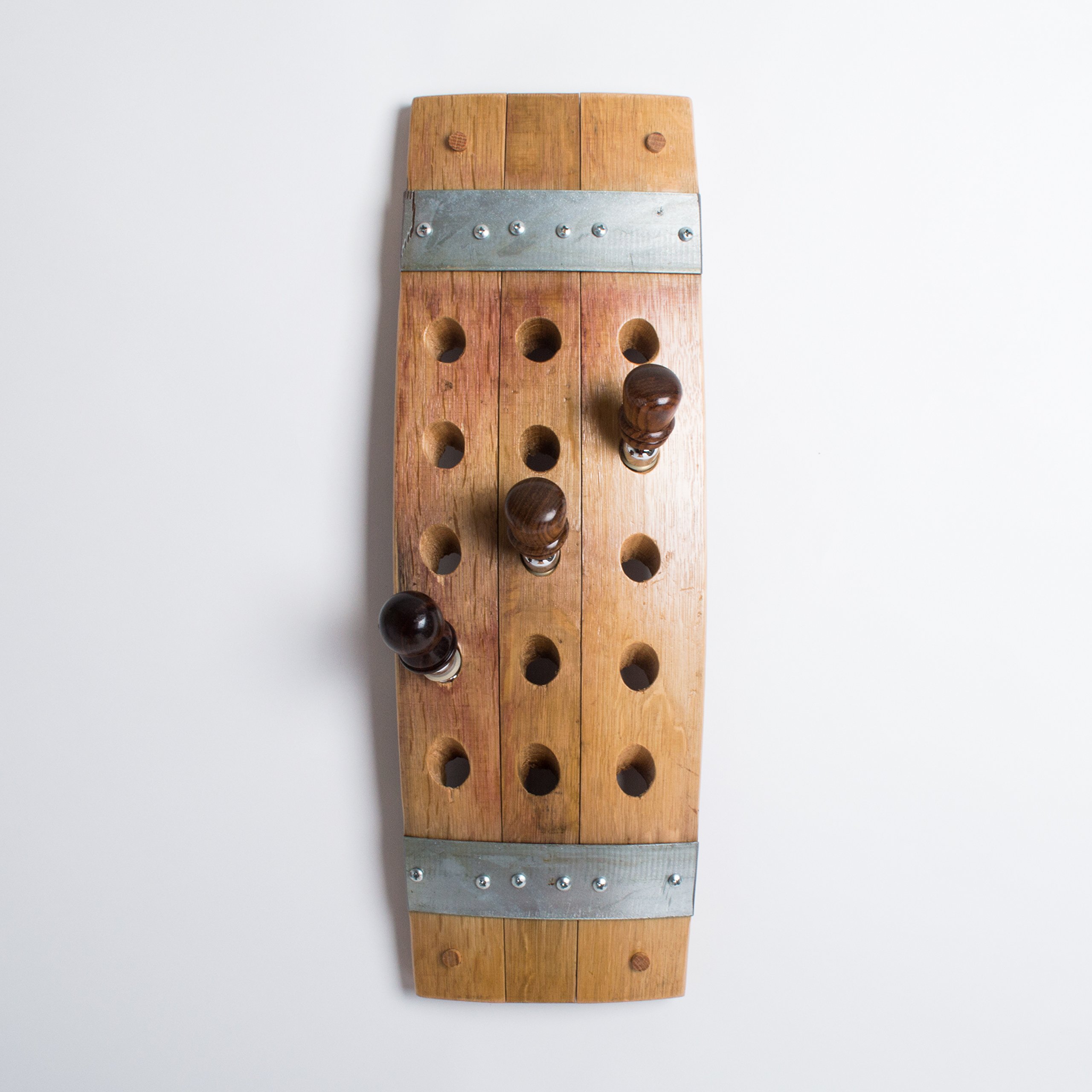 Wall Mount Wine Stopper Rack - Premium Stainless Steel Wine Cork Holder for Kitchen & Bar Organization - Perfect for Home, Restaurant, and Wine Cellar Storage