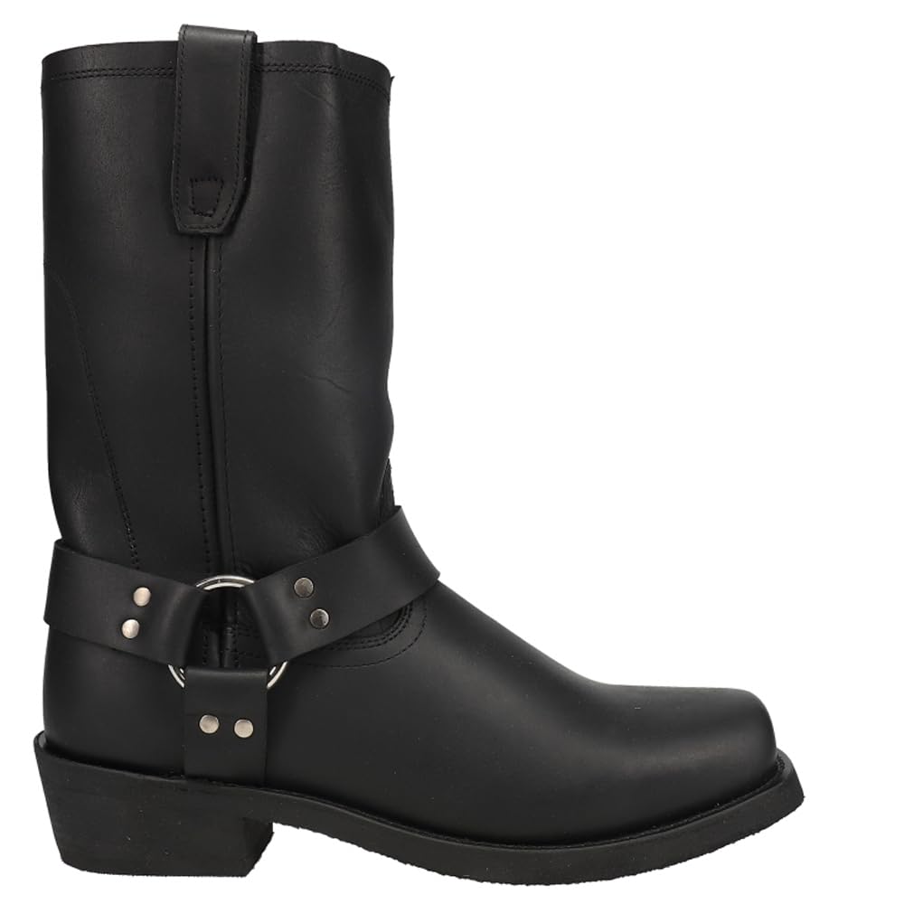 Men's Dean Harness Pull-On Boots - Comfortable Western Cowboy Boots for Men - Perfect for Riding, Work & Casual Wear