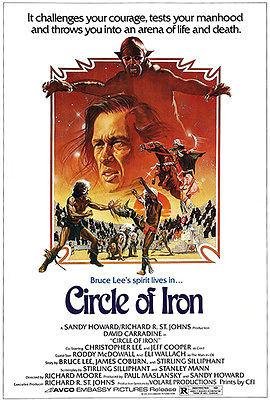 Circle of Iron (1978) - Vintage Martial Arts Movie Poster - Perfect for Film Collectors & Bruce Lee Fans