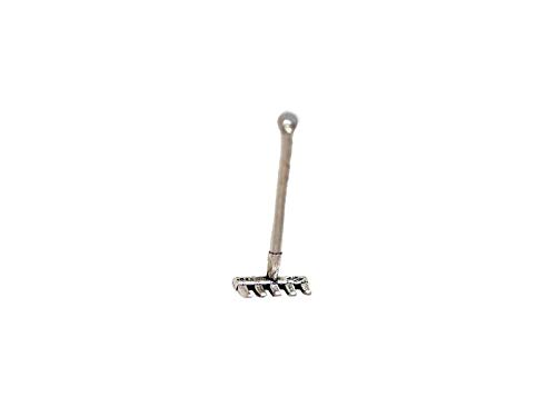Garden Rake Charm Pendant - Lawn & Garden Themed Jewelry for Women - Perfect for Gardening Enthusiasts & Nature Lovers