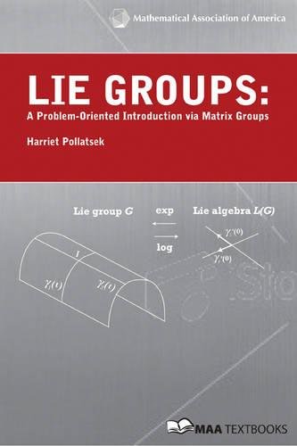 Lie Groups Textbook by Mathematical Association of America | Algebra & Geometry Study Guide | Perfect for Math Students & Researchers
