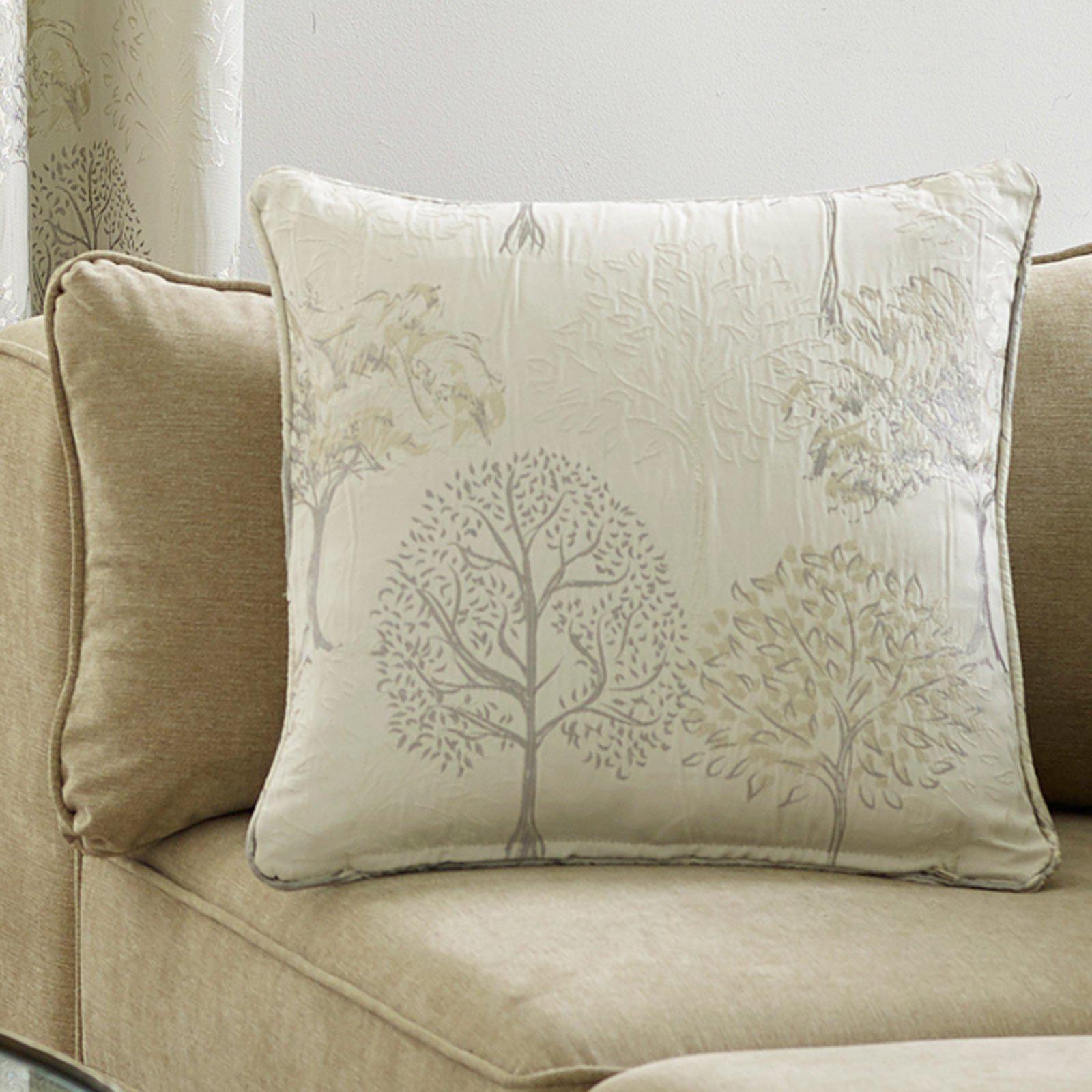 Arden Cushion Cover - Natural Cotton Pillow Case for Sofa & Bed Decor | Home & Living Room Accessories