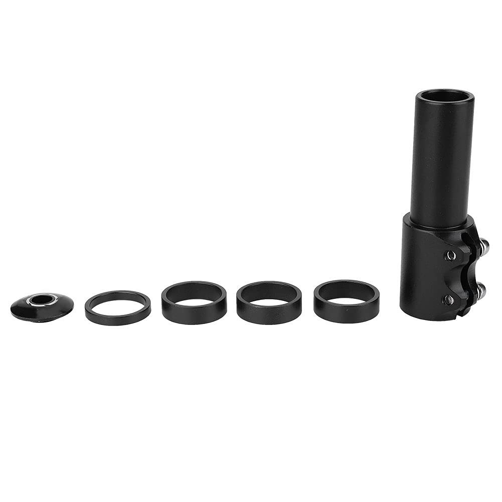 Drfeify Aluminum Alloy Bike Handlebar Stem Riser - Adjustable Handlebar Extender for Mountain Bikes - Perfect for Comfortable Riding & Improved Posture on Trails