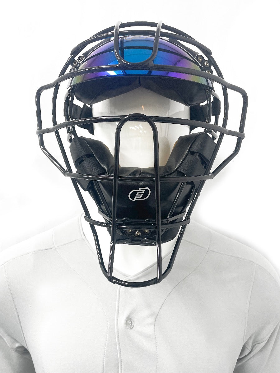 FORCE3 Traditional Defender Mask - UV Protection Sun Shield for Baseball, Softball & Outdoor Sports - Lightweight & Breathable Face Cover for Sun Safety