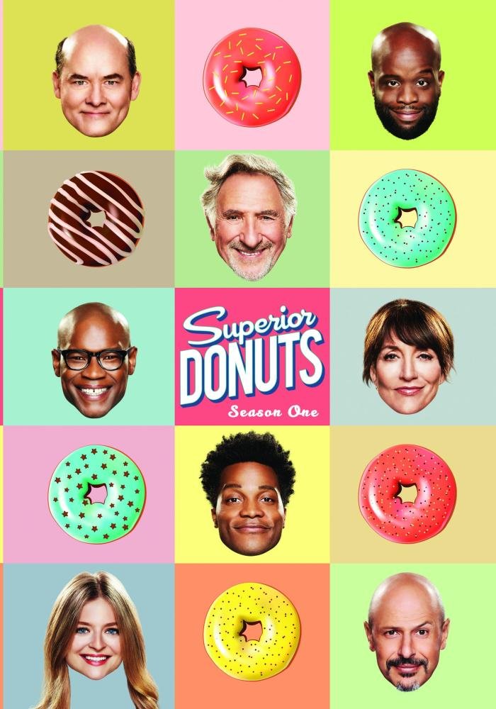Superior Donuts Season 1 DVD (2-Disc Set) - Hilarious Comedy Series About a Chicago Donut Shop | Perfect for Family Movie Nights & Workplace Entertainment