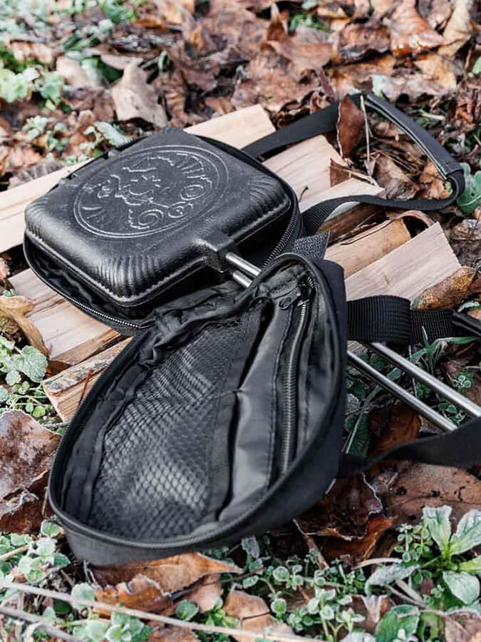 Petromax Sandwich Iron Transport Bag - Durable & Portable Carrying Case for Camping, Picnics & Outdoor Cooking