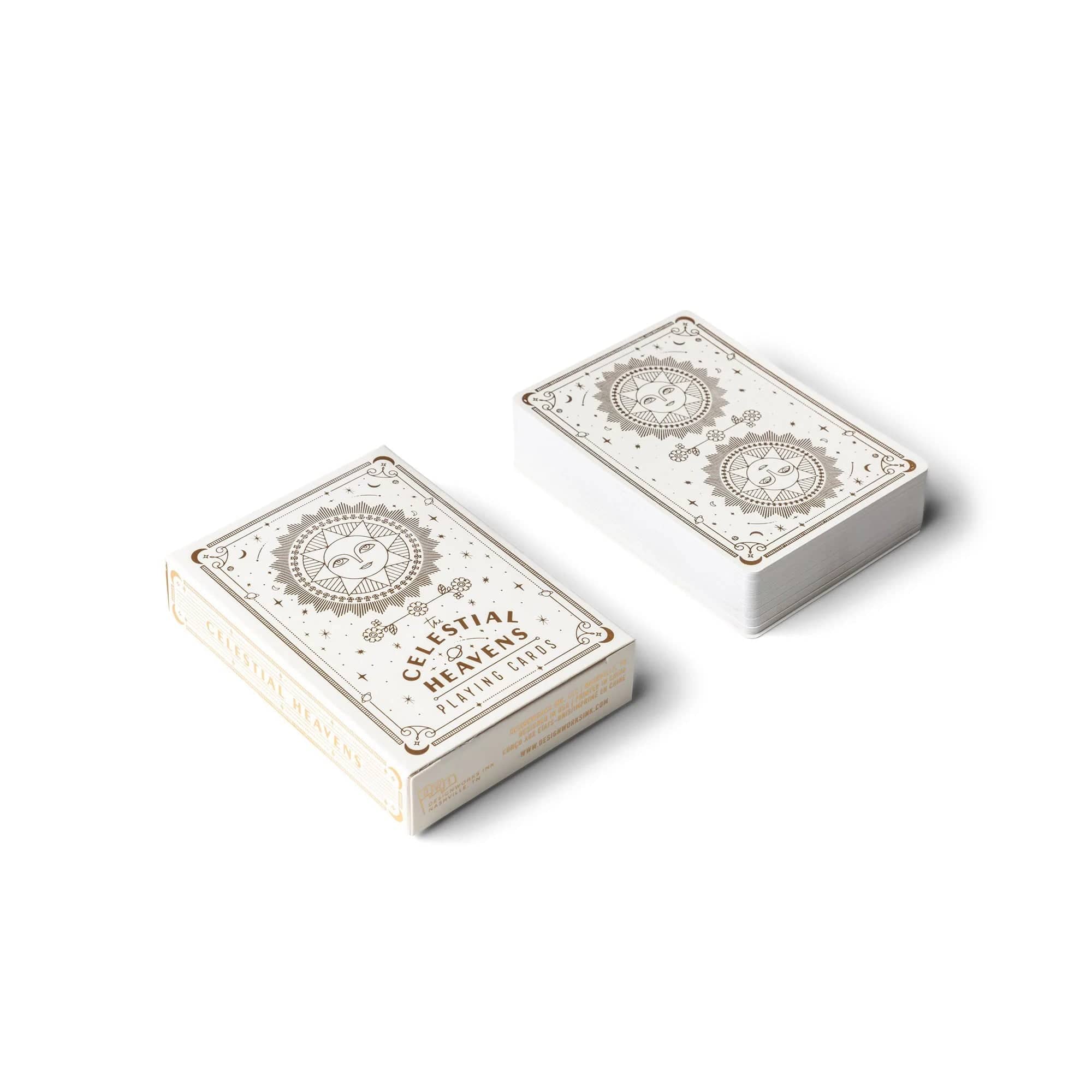 Celestial Heavens Playing Cards - Premium Tarot Cards for Divination, Astrology & Fortune Telling - Perfect for Psychic Readings, Meditation & Spiritual Practices