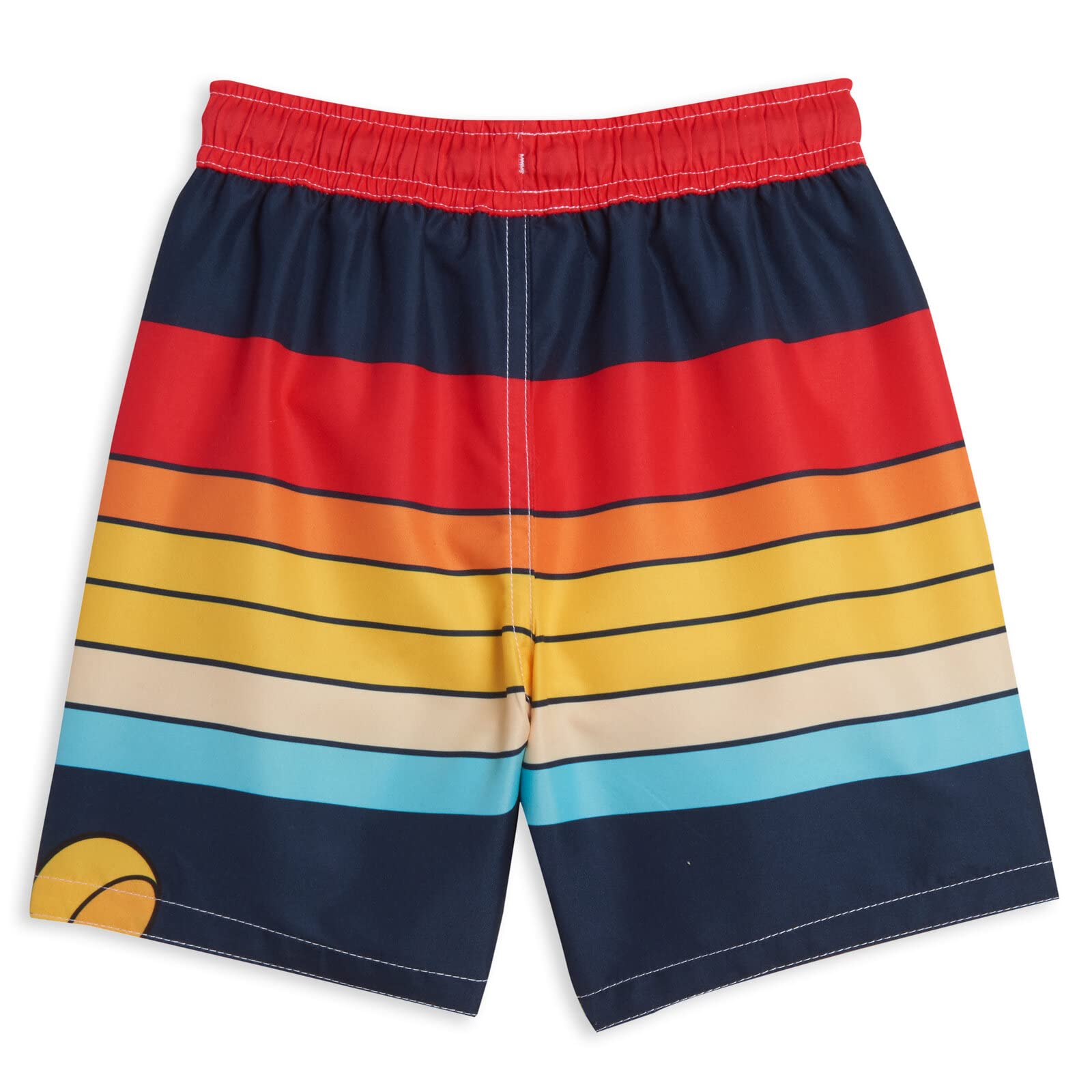Disney Mickey Mouse Swim Shirt & Trunks Set for Kids - UPF 50+ Sun Protection, Quick Dry Swimwear for Boys & Girls - Perfect for Beach, Pool, and Summer Water Activities