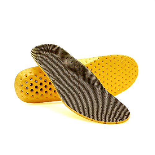Breathable Mesh EVA Insoles for Men & Women - Lightweight, Deodorant, Comfortable & Soft Cushioning - Perfect for Running, Walking & Sports - Black Size 10