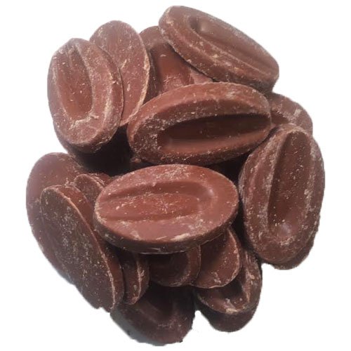 Valrhona Caramelia Milk Chocolate Feves - Premium Baking Chocolate for Desserts & Pastries - 8oz (1/2 Pound) Bulk Pack by OliveNation - Perfect for Chocolate Making, Cake Decorating & Gourmet Recipes