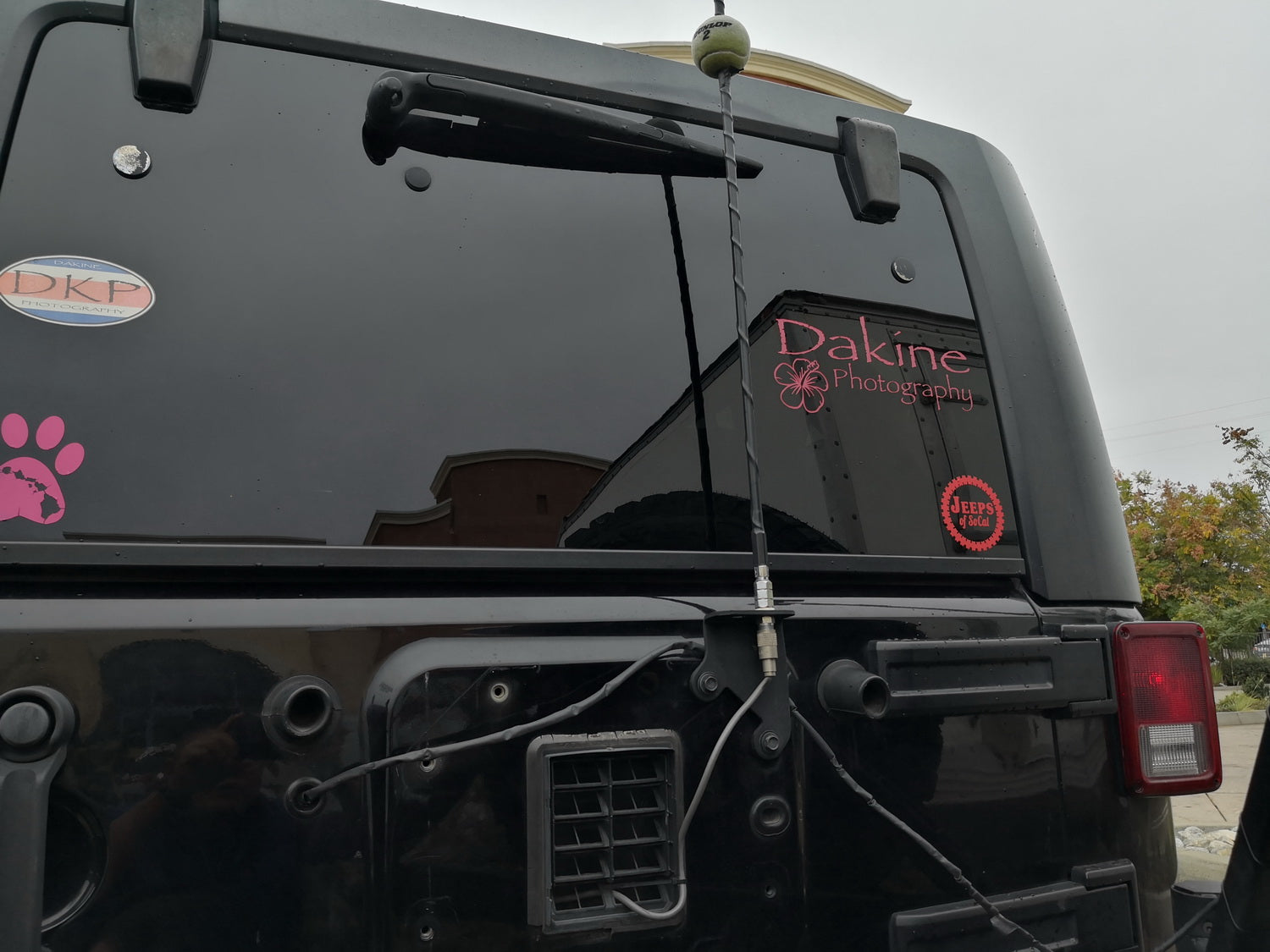 Heavy Duty Dual CB Antenna Mounting Bracket for 2007-2018 Jeep Wrangler JK Unlimited - Durable Off-Road Accessory for Jeep Enthusiasts - Perfect for Adventure, Camping & Off-Road Communication