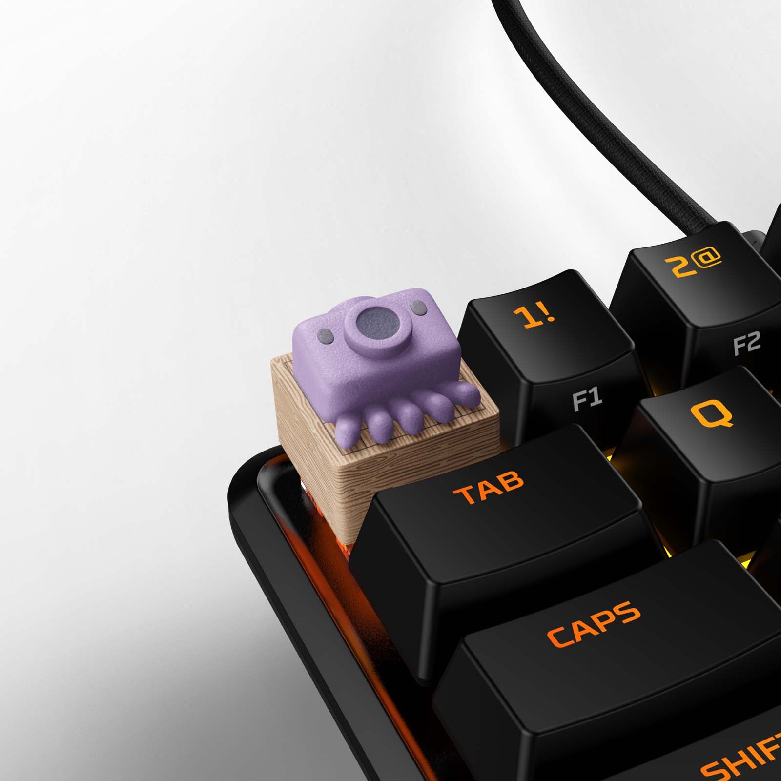 HX3D MapleStory Themed Keycap Set - OMOK Game Keycaps for Mechanical Keyboards - Perfect for Gaming, Typing & Custom Keyboard Builds