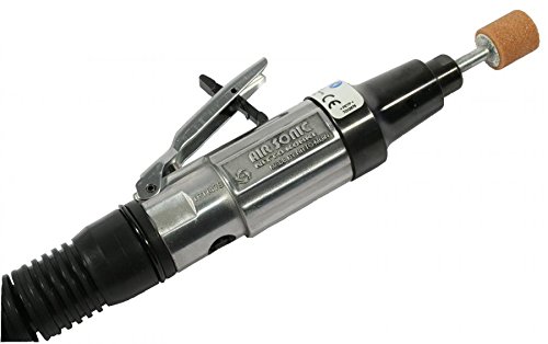 Nitto Kohki L-25B High-Speed Pneumatic Die Grinder - 27,000 RPM, 85 PSI Air-Powered Tool for Metalworking, Wood Carving & Automotive Repair
