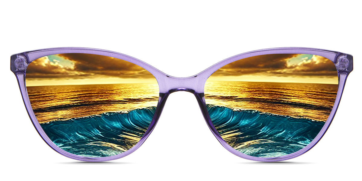 Zayla Women's Prescription Polarized Sunglasses - UV Protection, Anti-Glare for Driving, Outdoor & Fashion Use