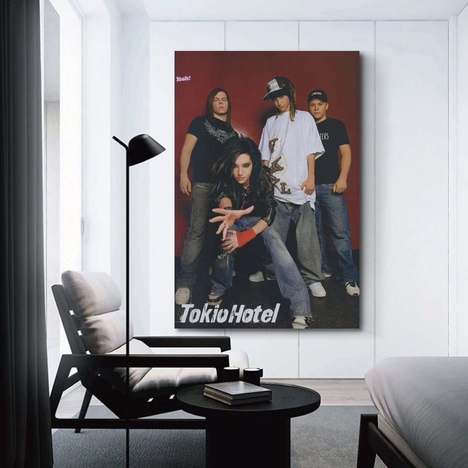 Tokio Hotel Band Poster - Aesthetic Canvas Wall Art Decor for Bedroom, Living Room, Dorm - 12x18 Inches (30x45 cm) - Perfect for Music Fans & Home Decoration