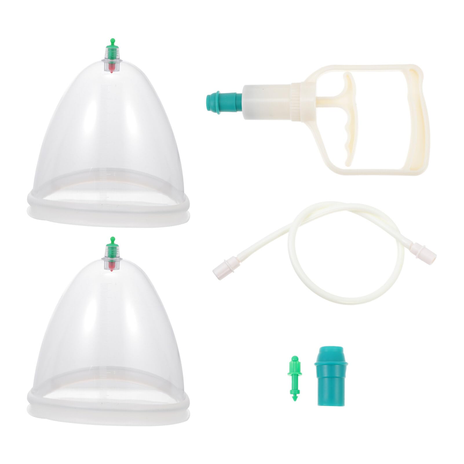 Professional Breast & Buttock Vacuum Cupping Set for Women - Body Massage Therapy, Skin Tightening & Cellulite Reduction - Perfect for Home Spa, Postpartum Recovery & Beauty Treatments