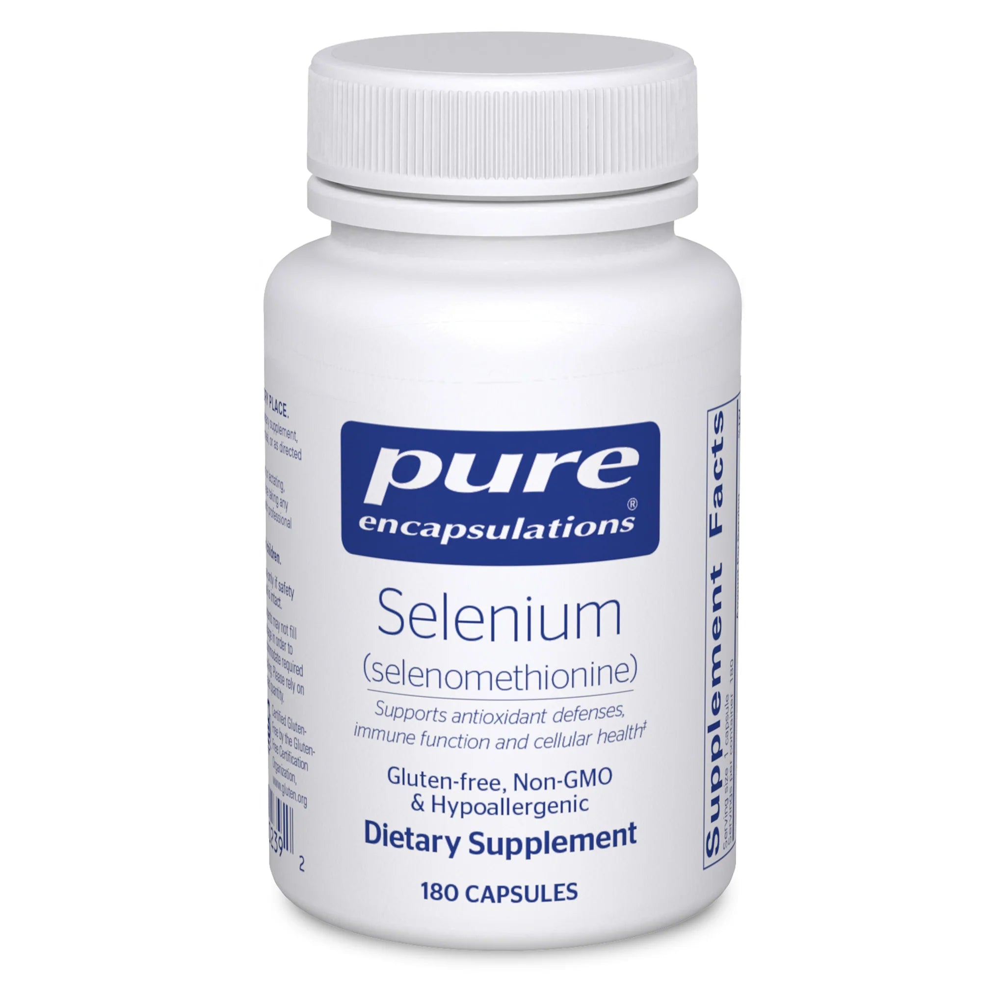 Organic Selenium Supplement (Selenomethionine) 200mcg - Immune Support & Antioxidant Boost - Vegan Capsules for Thyroid Health & Metabolism - Perfect for Daily Wellness Routine & Detox Support
