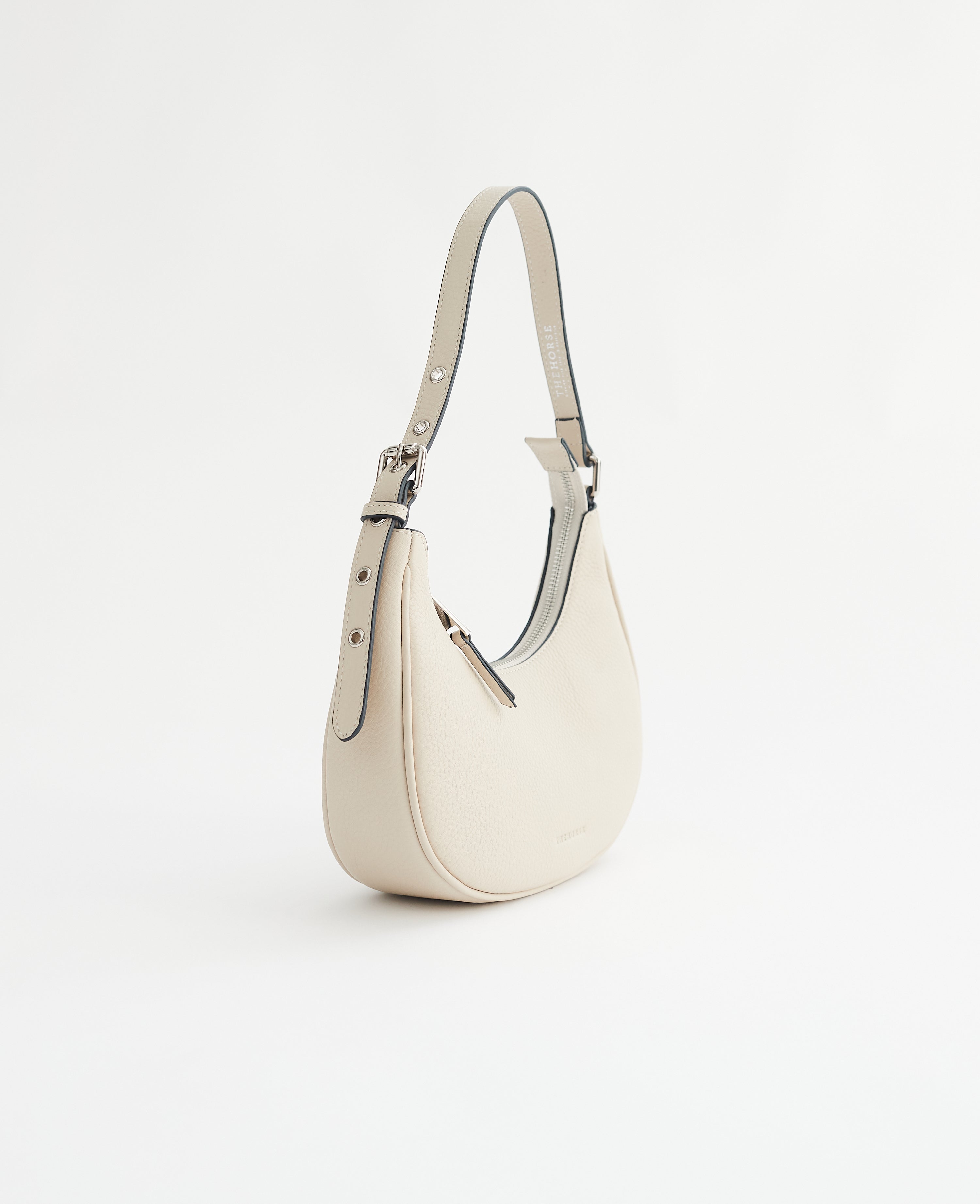 Friday Bag: Stylish Oat Pebbled Leather Crossbody Purse for Women - Perfect for Work, Travel & Everyday Use