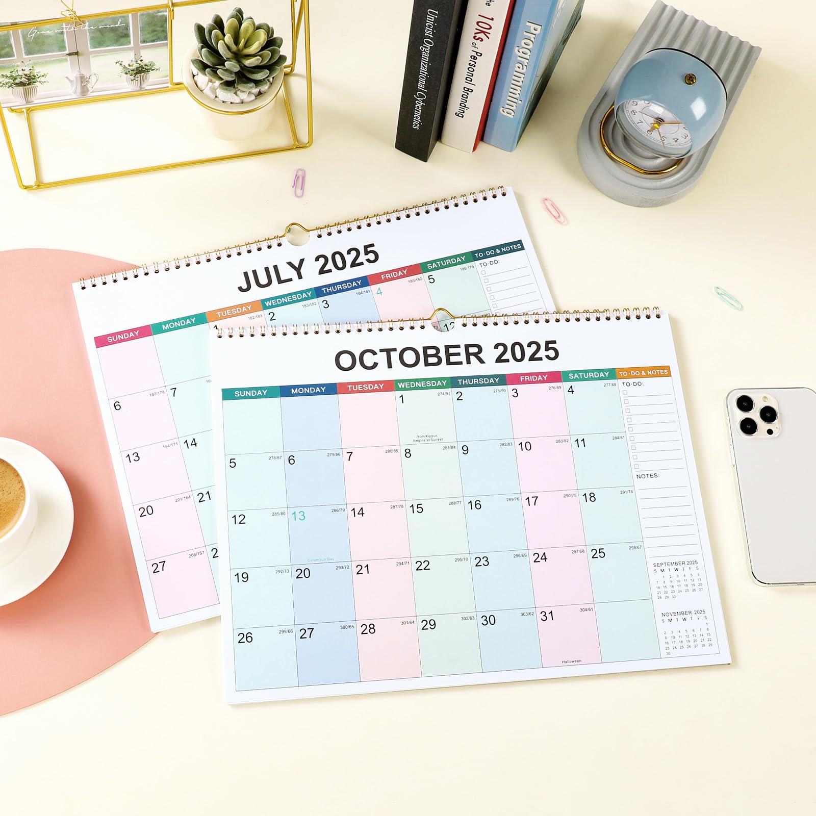 2025-2026 Wall Calendar | 18-Month Large Format Planner (July 2025 - December 2026) | 15