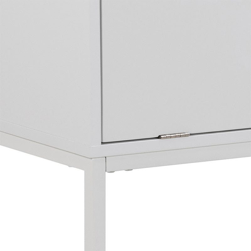 BATLEY 91.5cm Study Desk Console - White & Natural Wood Home Office Desk for Small Spaces | Perfect for Remote Work, Online Classes & Bedroom Study Nook