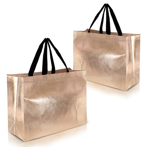 Rose Gold - XL - Black Handles